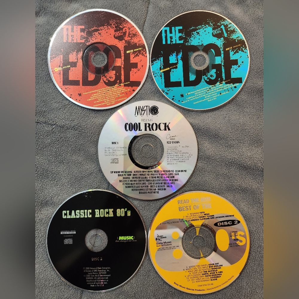 5 Compact Disc's